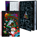 Black Scratch Art Sparkles I Love Christmas Activity Book Kids Activities
