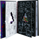 Black Scratch Art Sparkles I Love Christmas Activity Book Kids Activities
