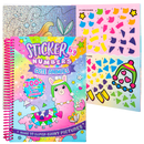 Light Gray Sticker by Numbers: Cute Animals Colour & Activity