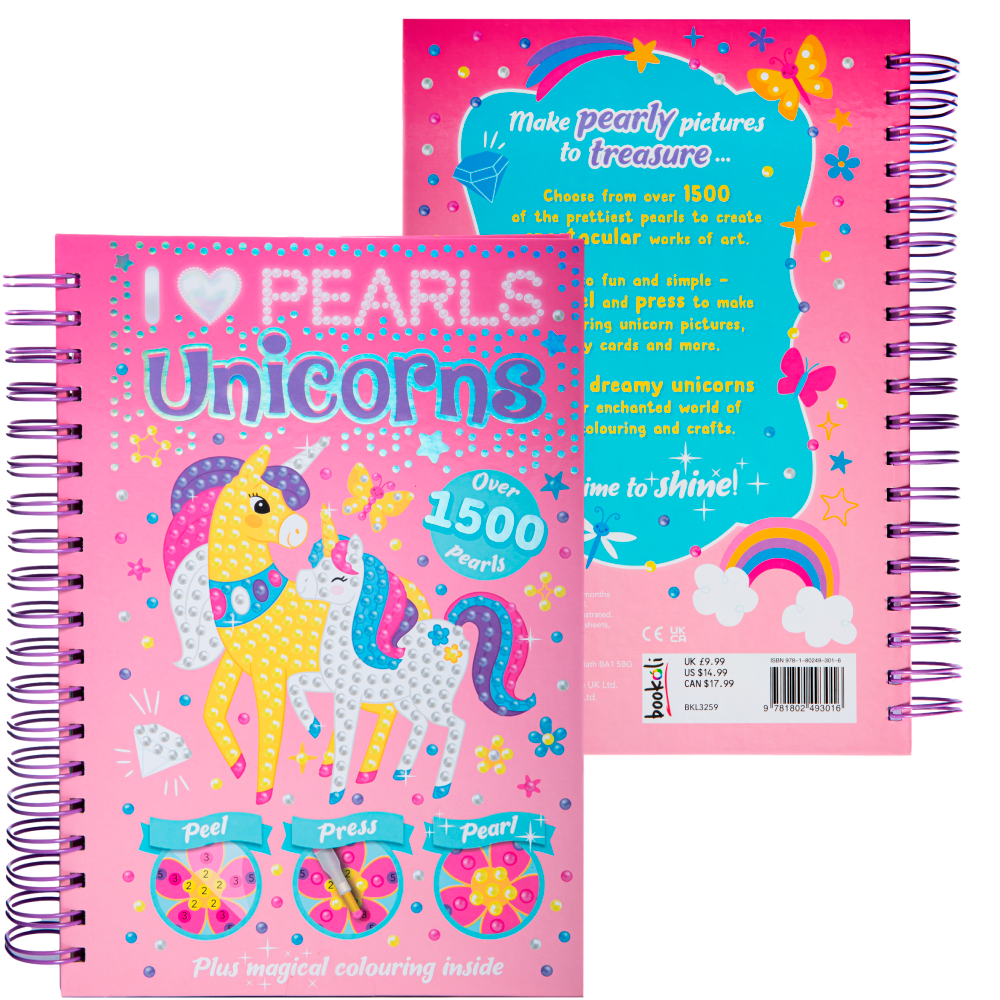 Plum I Love Pearls: Unicorns Colour & Activity