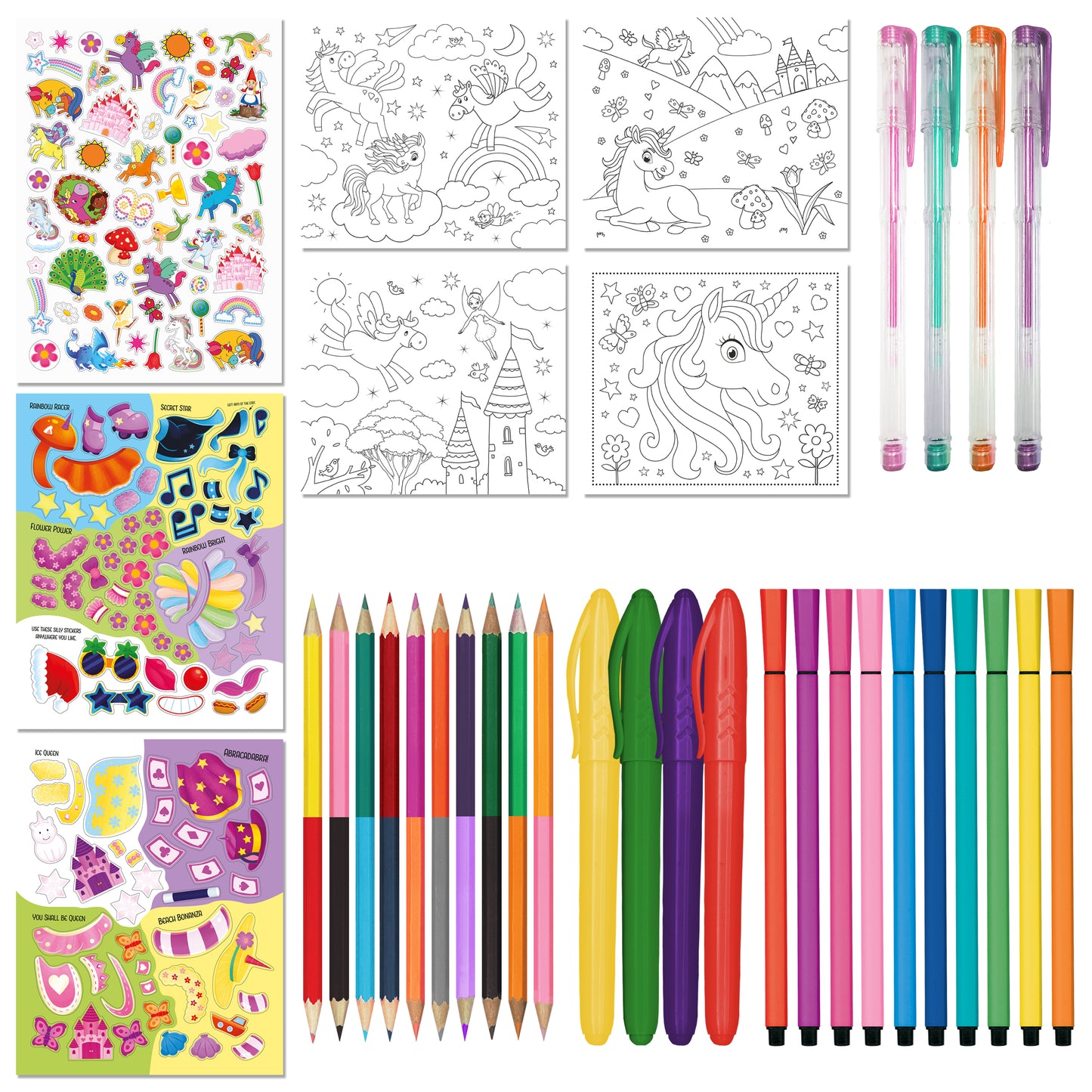 White Smoke Ultimate Play Case - Unicorn Activity Kids Craft Kits