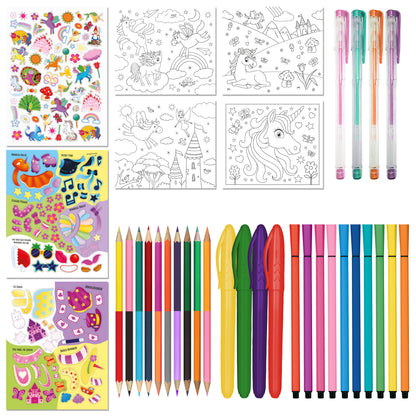White Smoke Ultimate Play Case - Unicorn Activity Kids Craft Kits