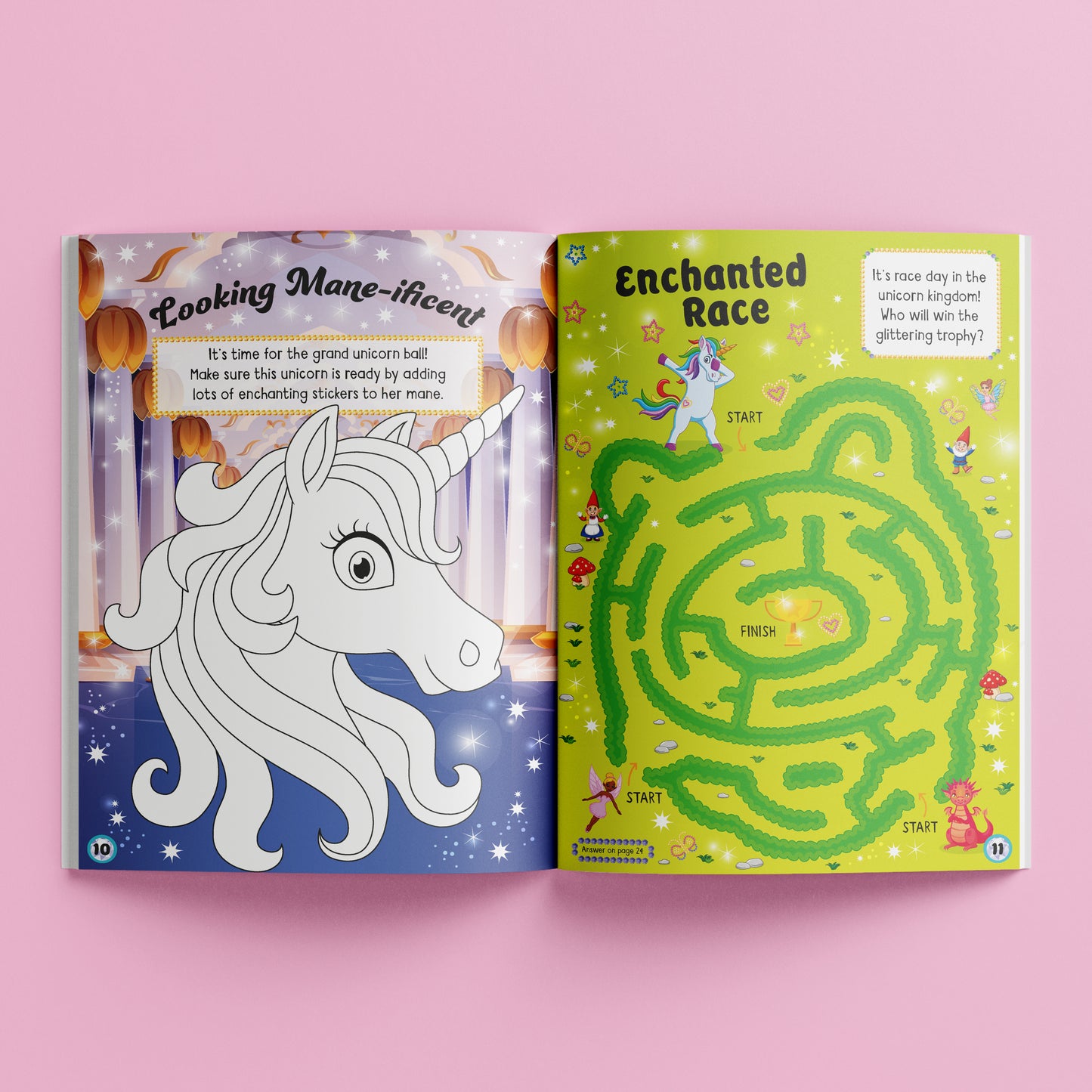 Gray Ultimate Play Case - Unicorn Activity Kids Craft Kits