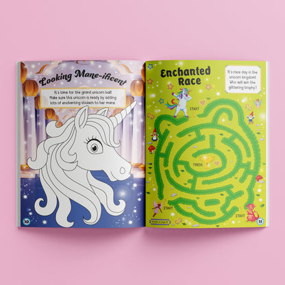Gray Ultimate Play Case - Unicorn Activity Kids Craft Kits