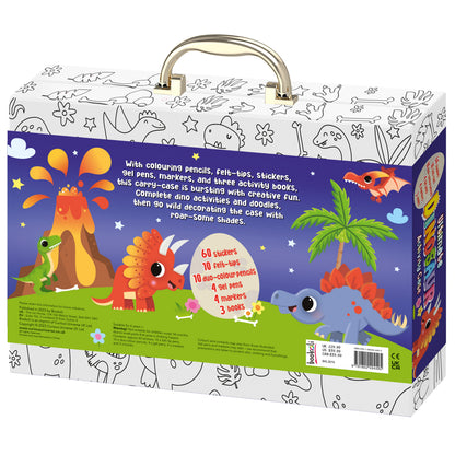 White Smoke Ultimate Play Case - Dinosaur Activity Kids Craft Kits