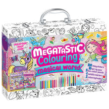 White Smoke Ultimate Play Case - Megatastic Colouring Kids Craft Kits