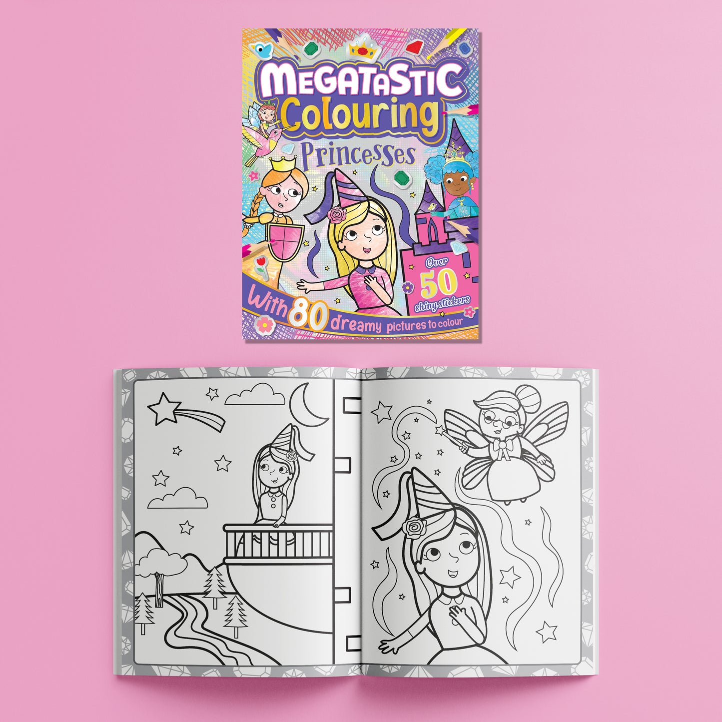 Plum Ultimate Play Case - Megatastic Colouring Kids Craft Kits