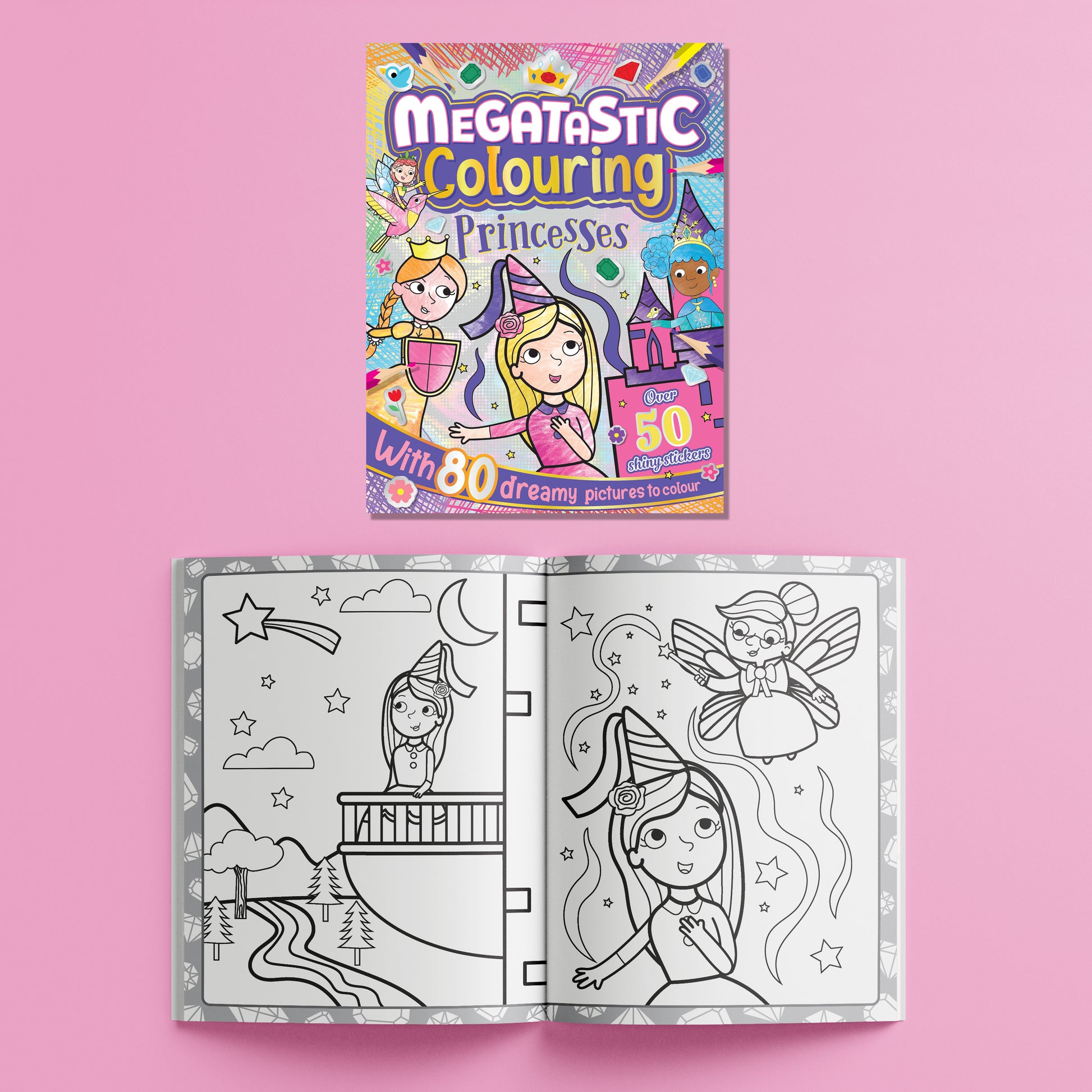 Plum Ultimate Play Case - Megatastic Colouring Kids Craft Kits