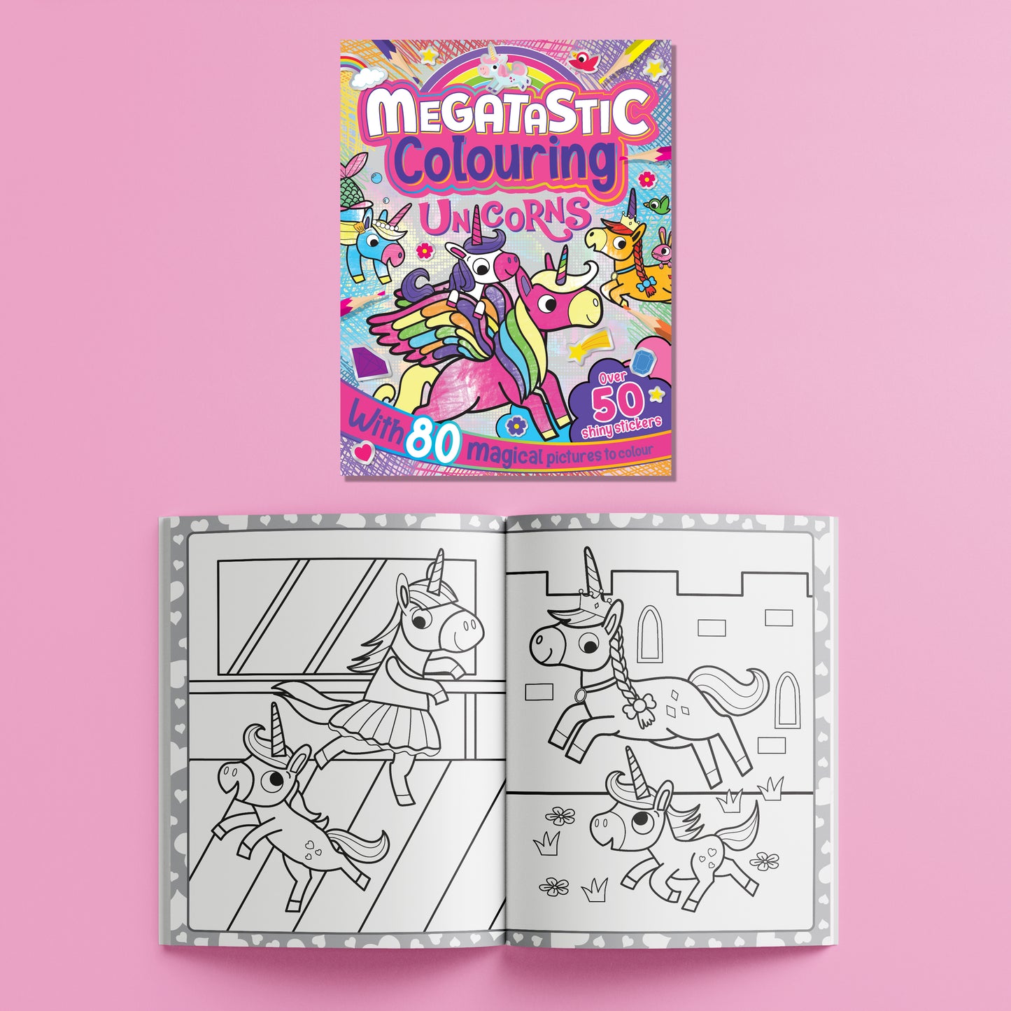 Plum Ultimate Play Case - Megatastic Colouring Kids Craft Kits