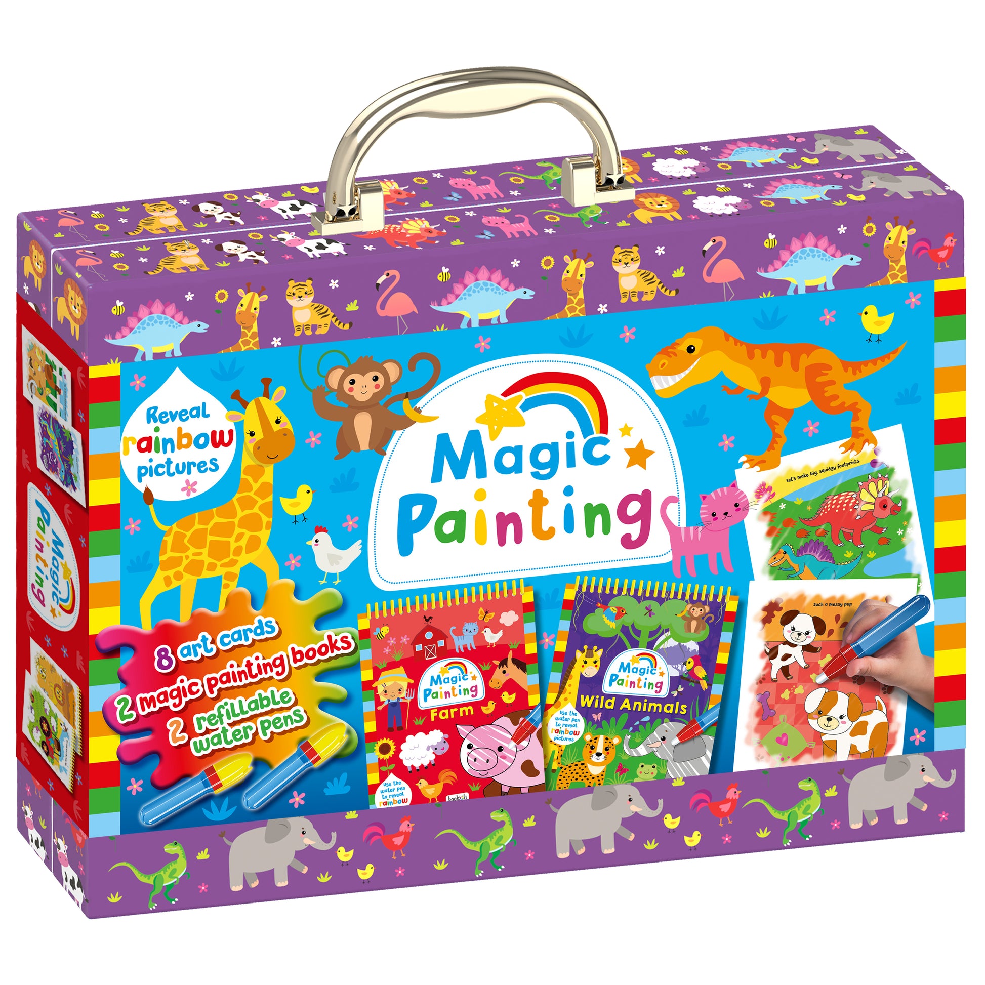 White Smoke Ultimate Play Case - Magic Painting Kids Craft Kits