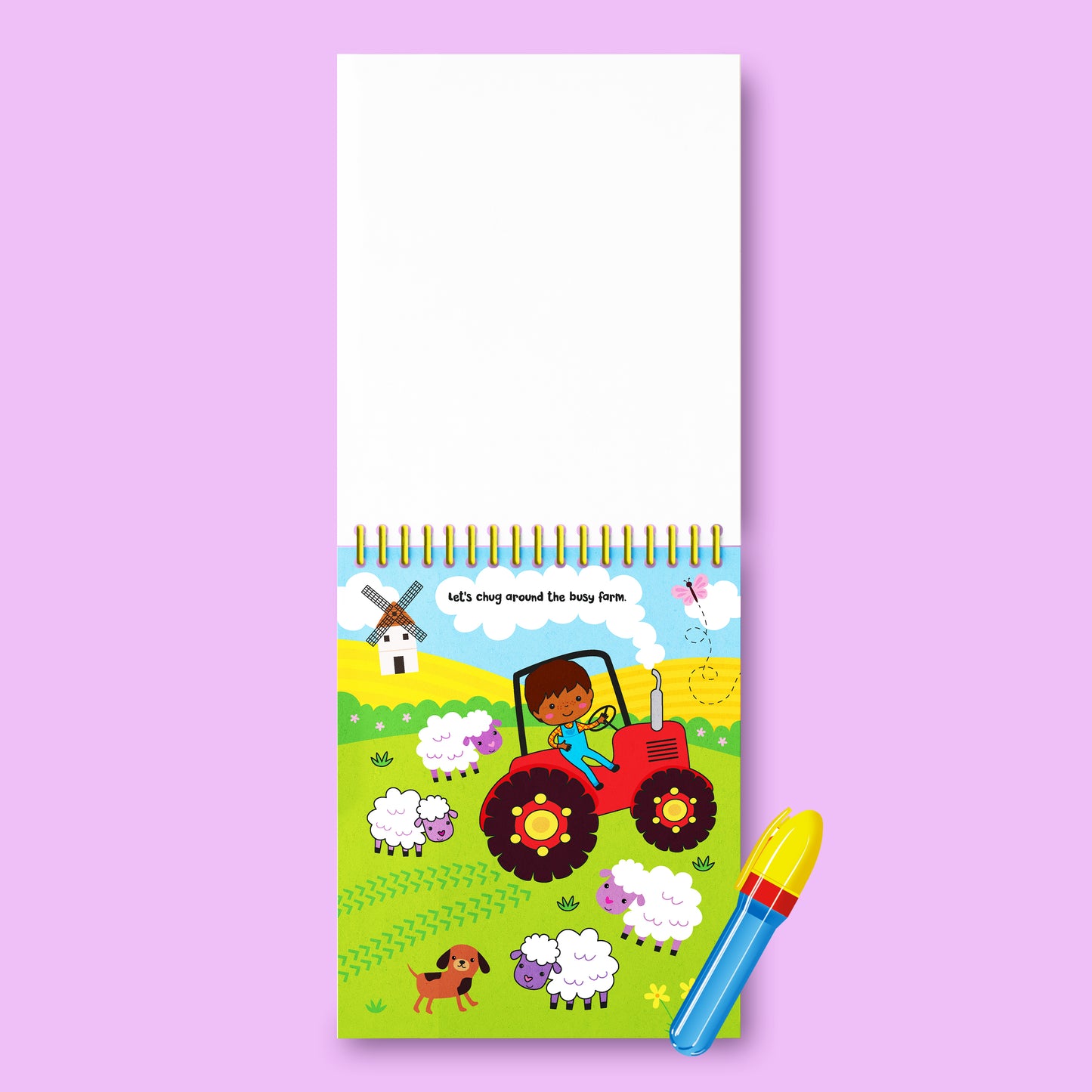 White Smoke Ultimate Play Case - Magic Painting Kids Craft Kits