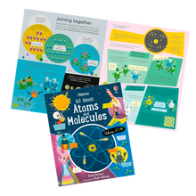 Wheat Usborne Book and Jigsaw Atoms & Molecules Kids Activities