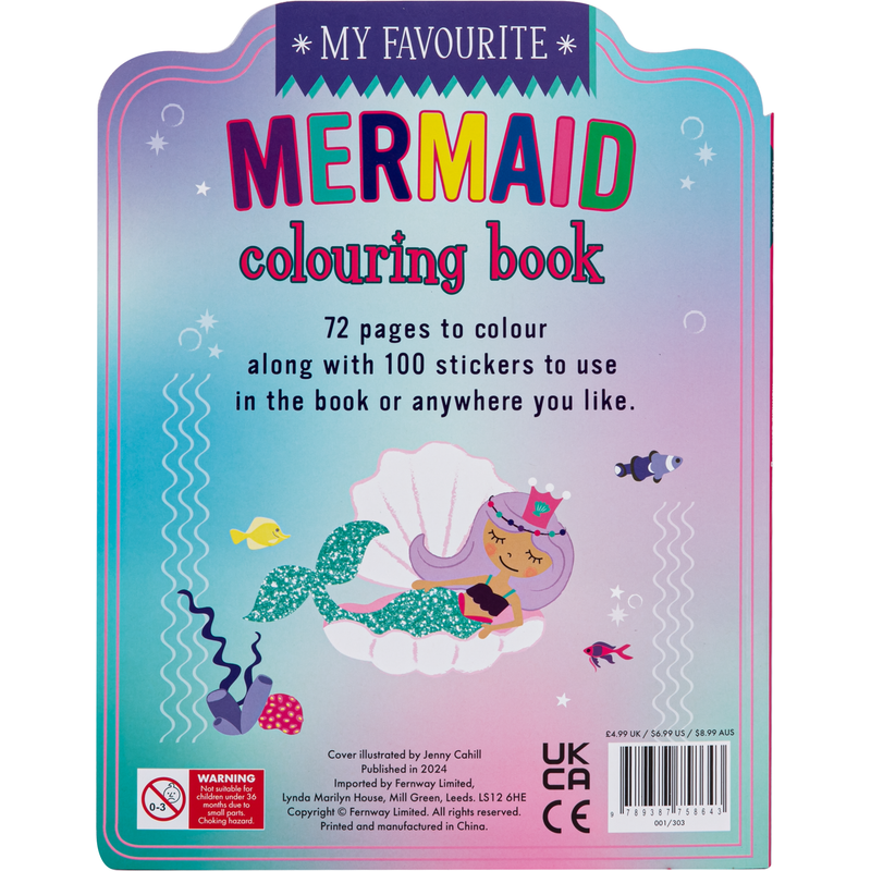 Gray MY FAVOURITE Mermaid Kids Activities