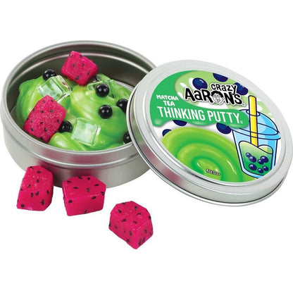White Smoke Crazy Arons Boba Thinking Putty Kit Squishy & Squeeze