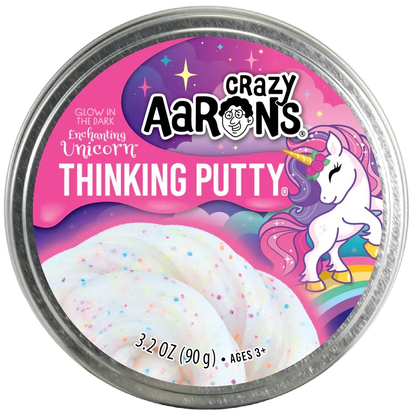 Black Crazy Aaron's Glowbrights Putty Enchanting Unicorn Squishy & Squeeze