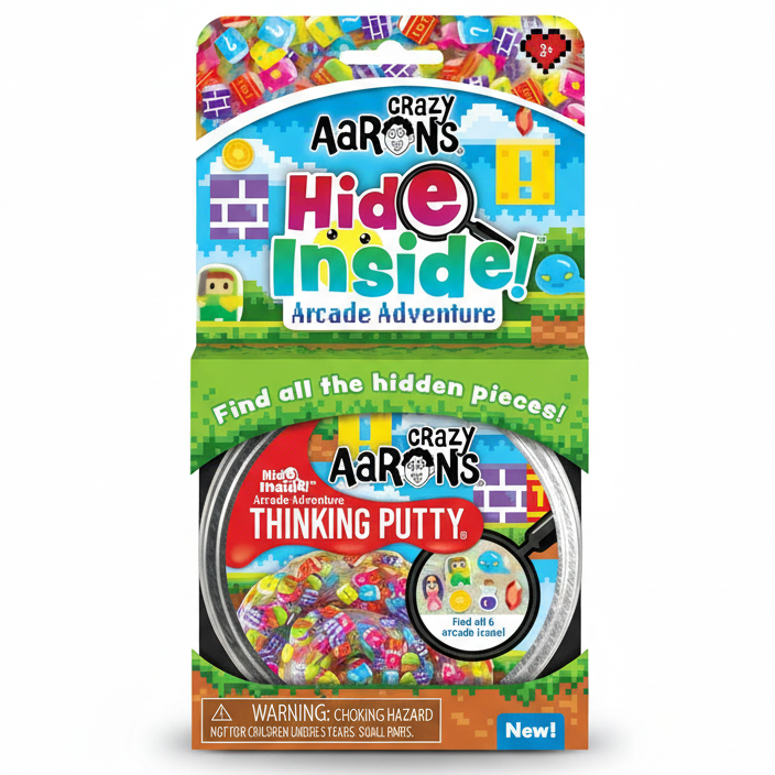 White Smoke Crazy Aron's Arcade Adventure Hide Inside Squishy & Squeeze