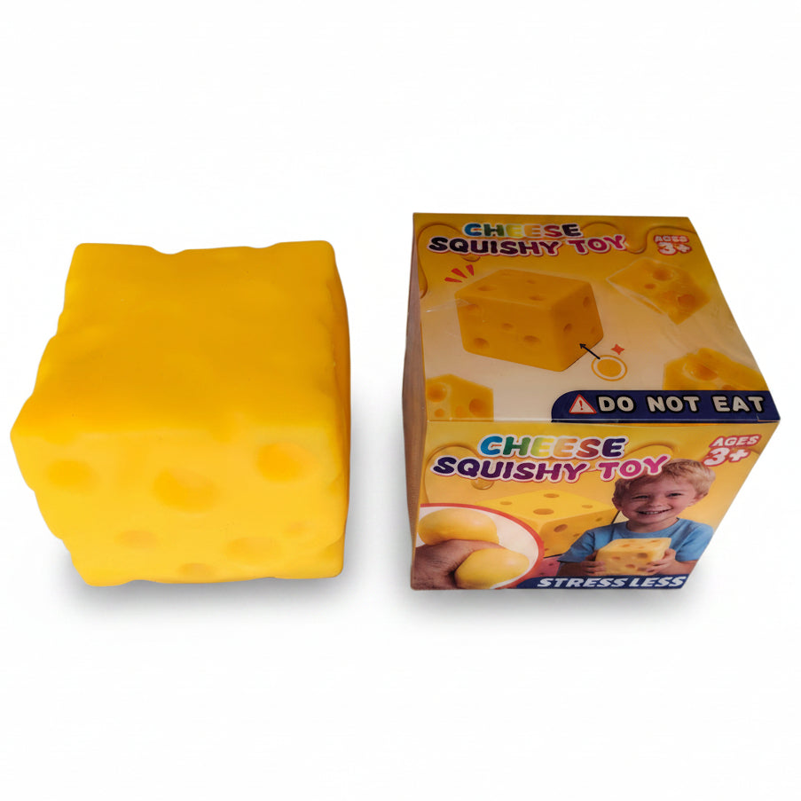 White Smoke Squishy Jumbo Cheese Squishy & Squeeze