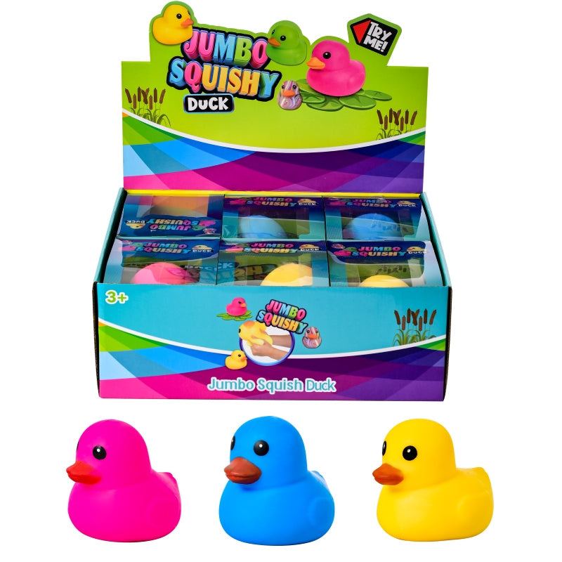 White Smoke Squishy Jumbo Sitting Duck Assorted Squishy & Squeeze