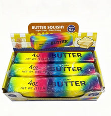White Smoke Squishy Mega Tie-Dye Butter Squishy & Squeeze