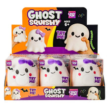White Smoke Squishy Jumbo Girl Ghost with a Bow Squishy & Squeeze