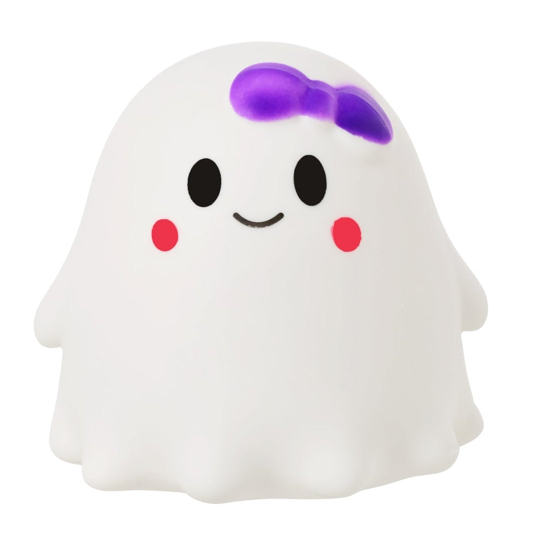 Lavender Squishy Jumbo Girl Ghost with a Bow Squishy & Squeeze