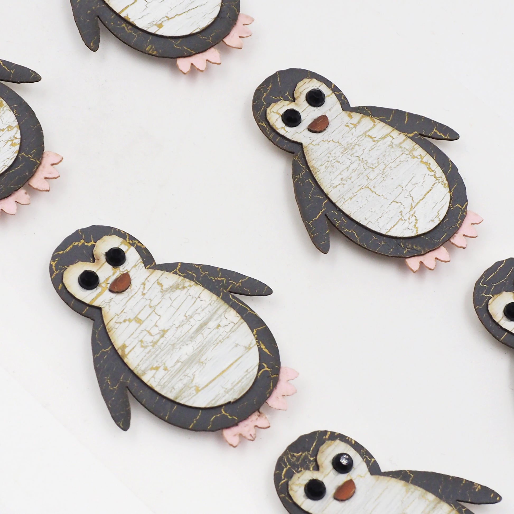 Lavender Aarbee Australian Eudyptula Stickers Paper Craft