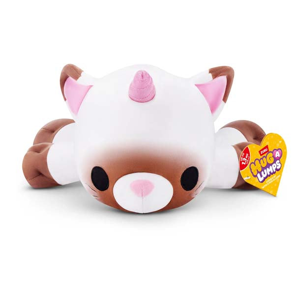 White Smoke Hug a Lumps Medium Kitten Coco Weighted & Calming