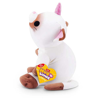 White Smoke Hug a Lumps Medium Kitten Coco Weighted & Calming