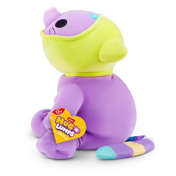 White Smoke Hug a Lumps Medium Kitten Charli Weighted & Calming