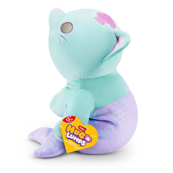 White Smoke Hug a Lumps Medium Kitten Myrtle Weighted & Calming