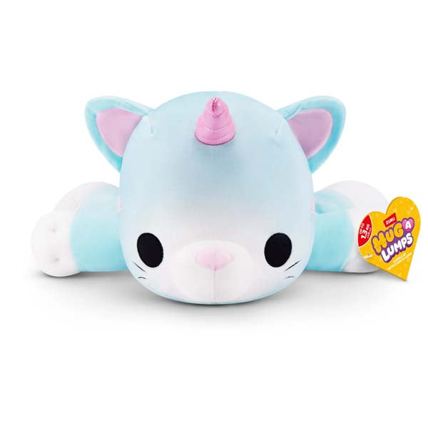 White Smoke Hug a Lumps Medium Kitten Skye Weighted & Calming