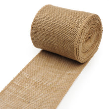 White Smoke Burlap Open Weave Garland 10M Craft Basics