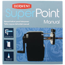 Light Steel Blue Derwent Super Point Manual Desk Sharpener Drawing Accessories
