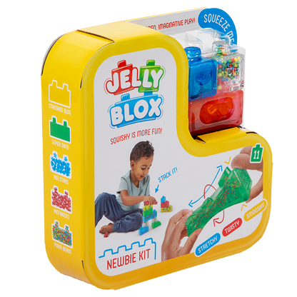 Black Jelly Blox - Newbie Kit Sensory Building & Construction Toys