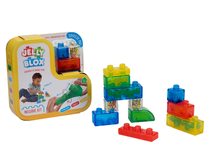 Black Jelly Blox - Newbie Kit Sensory Building & Construction Toys