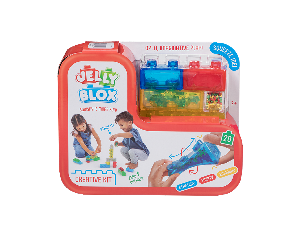 Light Gray Jelly Blox - Creative Kit Sensory Building & Construction Toys