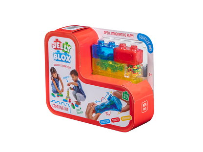 Black Jelly Blox - Creative Kit Sensory Building & Construction Toys