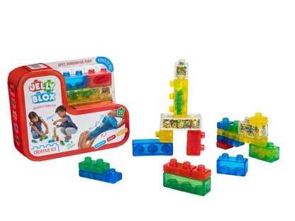Black Jelly Blox - Creative Kit Sensory Building & Construction Toys