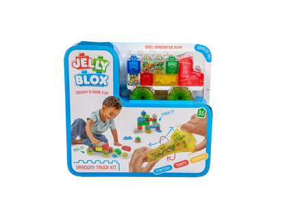 Light Gray Jelly Blox - Vroom! Truck Kit Sensory Building & Construction Toys