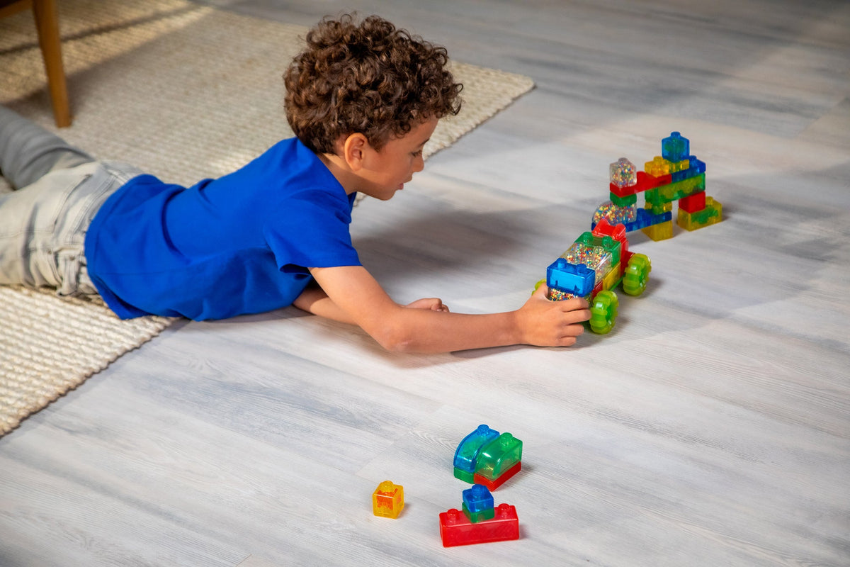 Gray Jelly Blox - Vroom! Truck Kit Sensory Building & Construction Toys