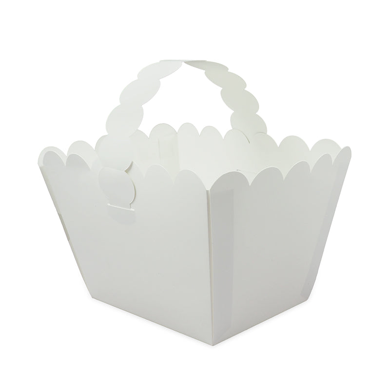 White Smoke Card Diy Baskets 12Pc Craft Basics