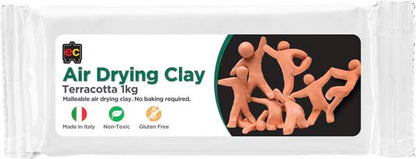 Lavender EC Air Drying Clay, Terracotta, 1kg Kids Activities