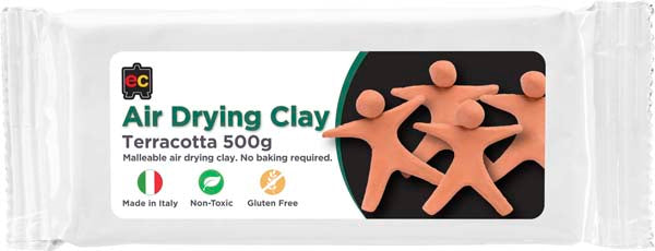 Lavender EC Air Drying Clay, Terracotta, 500g Kids Activities