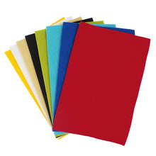 White Smoke Felt Wool Blend Sheets Assorted A4 24Pc Kids Craft Basics