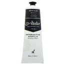 White Smoke Atelier Interactive Artists Acrylic Paint,  Brown Black S1 80ml Acrylic Paints