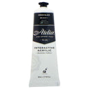 White Smoke Atelier Interactive Artists Acrylic Paint,  Green Black S1 80ml Acrylic Paints