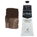 White Smoke Atelier Interactive Artists Acrylic Paint,  Mars Black S1 80ml Acrylic Paints