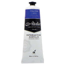 White Smoke Atelier Interactive Artists Acrylic Paint,  Pthalo Blue S1 80ml Acrylic Paints