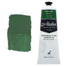 White Smoke Atelier Interactive Artists Acrylic Paint,  Terre Verte S1 80ml Acrylic Paints