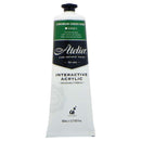 White Smoke Atelier Interactive Artists Acrylic Paint,  Chromium Green Oxide S2 80ml Acrylic Paints